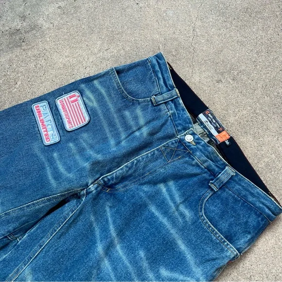 ICON JNCO type baggy biker y2k jeans